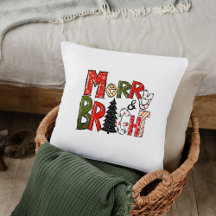 Almohada Alegre y Brillante – Diseño de Letra Fest