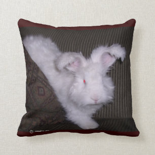 ALMOHADA ALEMANA DEL ANGORA BUNNIE