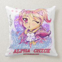 Almohada alfa 20X20 del polluelo