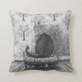 Almohada Alicia del gato de Cheshire en almohada