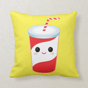 Almohada Almohada-Decorativa de la comida del tiro
