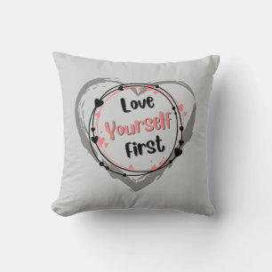 Almohada Ama a Ti Mismo Primero