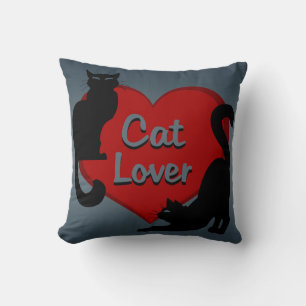 Almohada Amante de los Gatos Regalos Decoración de