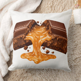 Almohada Amante del Caramelo de Chocolate