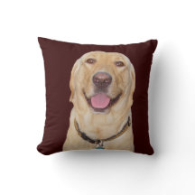 Almohada amarilla de MoJo del americano del