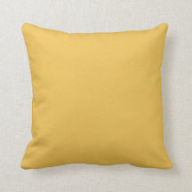 Almohada amarilla del oro