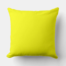 Almohada Amarilla Limón 20" x 20"