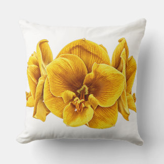 Almohada Amarilla Retro de Amarilis
