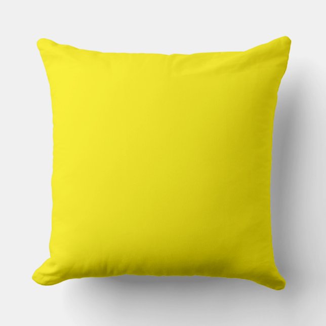 Almohada amarilla y verde (Anverso)