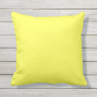 almohada amarillo claro suave
