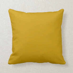 almohada amarillo mostaza