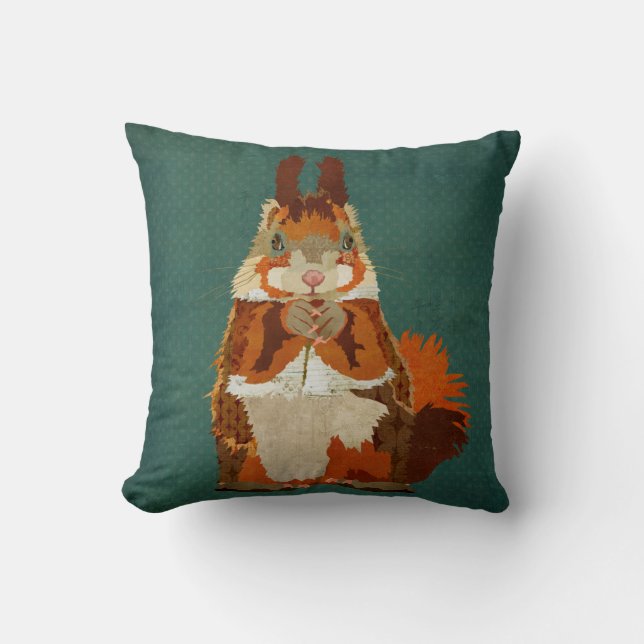 Almohada ambarina de la ardilla (Anverso)