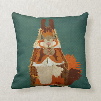 Almohada ambarina de la ardilla