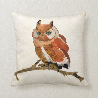 Almohada ambarina de Mojo del búho