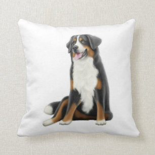 Almohada amistosa del perro de montaña de Bernese