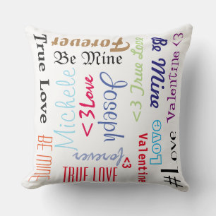 Almohada Amor Eterno Sé Mío San Valentín Personali