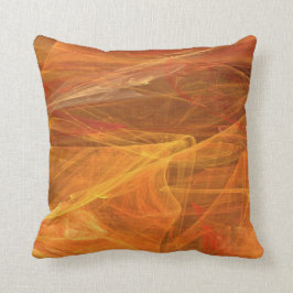 Almohada anaranjada texturizada extracto