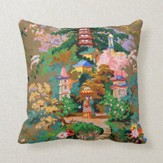 Almohada antigua de la pagoda del diseño del