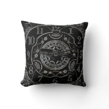 Almohada antigua del reloj