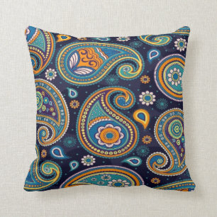Almohada Antigua Paisley para Sofá