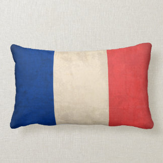 Almohada apenada bandera de Francia - francés