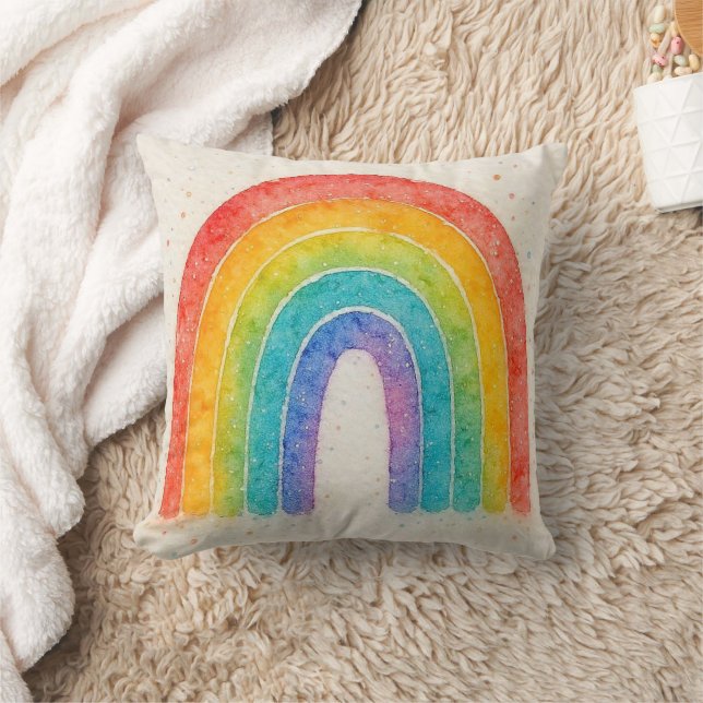 almohada arcoiris. (Manta)