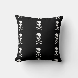 Almohada - Área 51 Calavera y Tibias Cruzadas