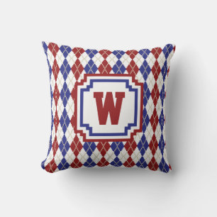 Almohada Argyle Americana