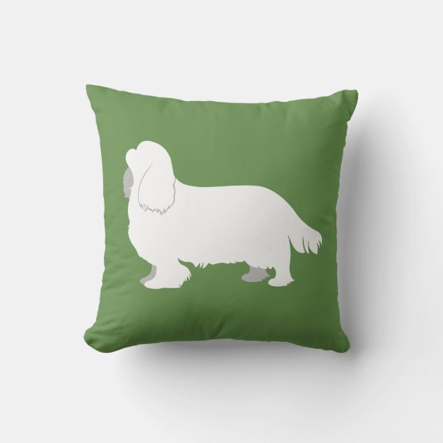 Almohada arrogante del perro de aguas de rey (Anverso)
