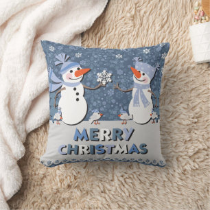 Almohada Arrojadiza de Amigos Muñeco de Nieve Lind