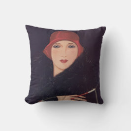 Almohada Art Deco Flapper