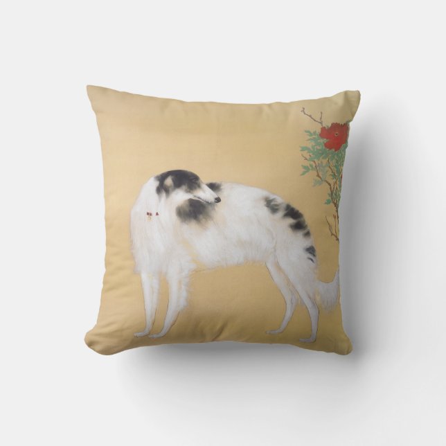 Almohada asiática del Borzoi (Anverso)