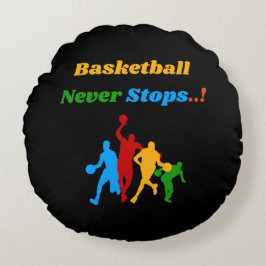 almohada asombrosa para los hinchas de baloncesto