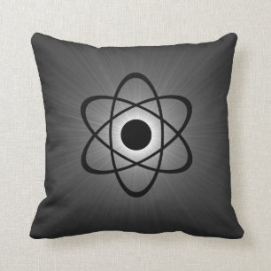 Almohada atómica Nerdy, gris