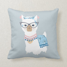 Almohada atractiva de la llama