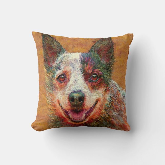 almohada australiana del perro del ganado (Anverso)