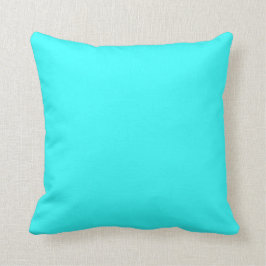almohada azul claro y brillante