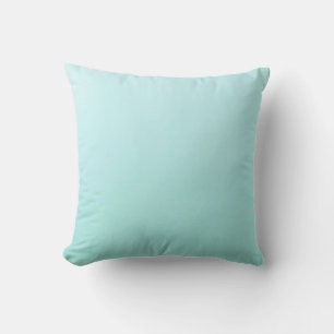 almohada azul de agua ligera