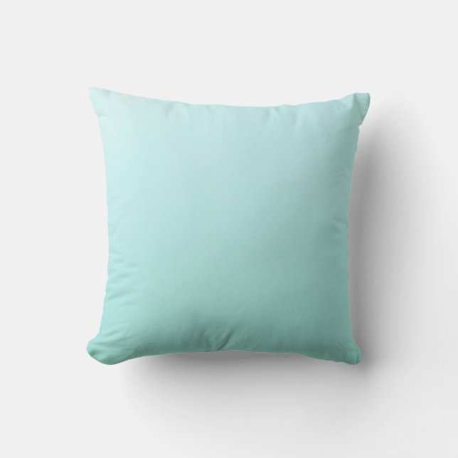 almohada azul de agua ligera (Anverso)