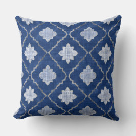 Almohada Azul Decorativa