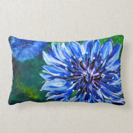 Almohada azul del botón de Batchelor