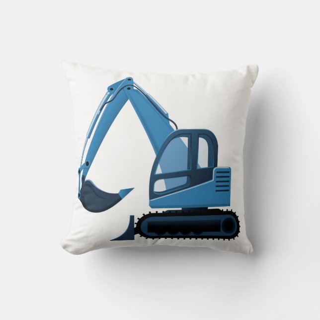 Almohada azul del excavador (Anverso)