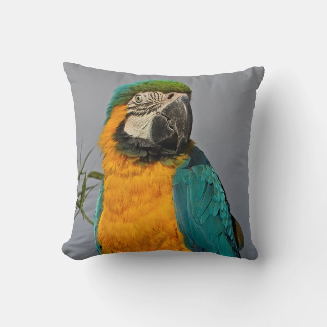 Almohada Azul Goldie (Anverso)