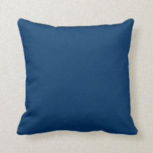 almohada azul marino