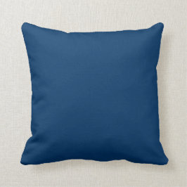 almohada azul marino