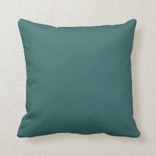 Almohada azul media suave sólida