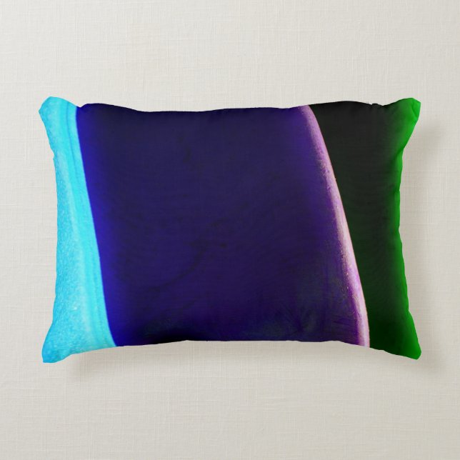 almohada azul morada verde (Anverso)