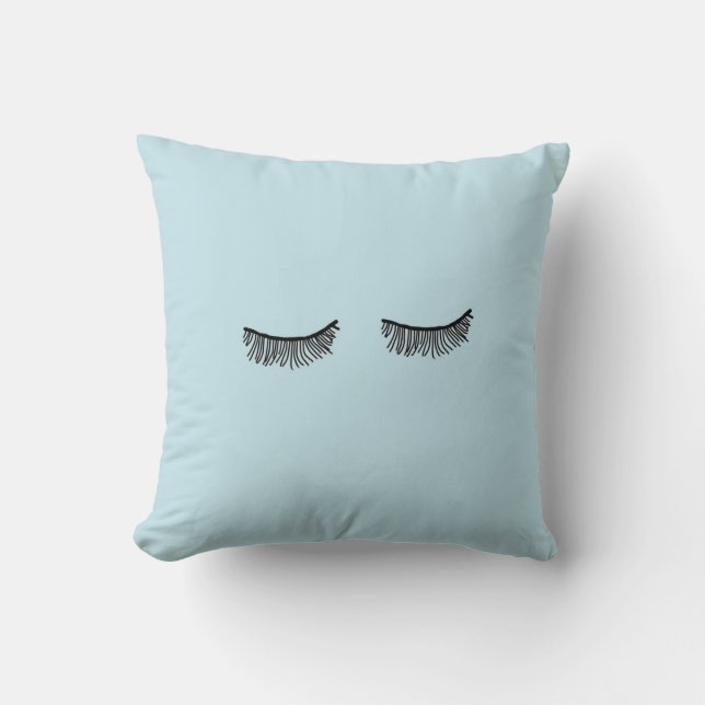 Almohada azul muy linda de la pestaña de Tumblr (Anverso)