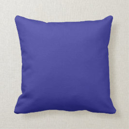 almohada azul oscuro real