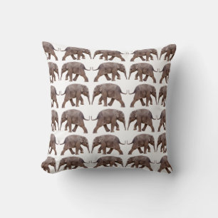 Almohada Baby Elephant Frenzy (Blanco)